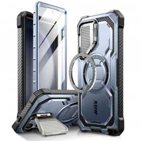 Capa Iblsn Armorbox Mag Supcase com Magsafe para Samsung Galaxy S24 Ultra - Azul