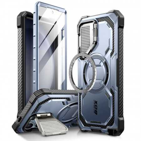 Capa Iblsn Armorbox Mag Supcase com Magsafe para Samsung Galaxy S24 Ultra - Azul