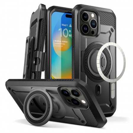 Capa Supcase Ub Pro Mag Magsafe Iphone 15 Pro Max Preto