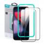 Pelicula Esr Vidro Temperado 2-Pack Iphone 15 Pro Max Preto