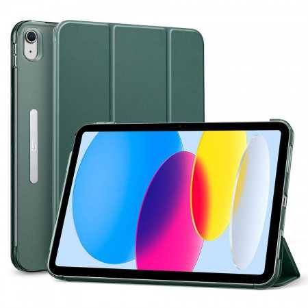 Capa Esr Ascend Trifold para Ipad 10.9 2022 Verde Floresta