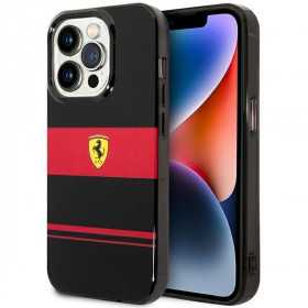 Capa Imd Combi Magsafe Ferrari para Iphone 14 Pro Max 6.7" Preta/Preta