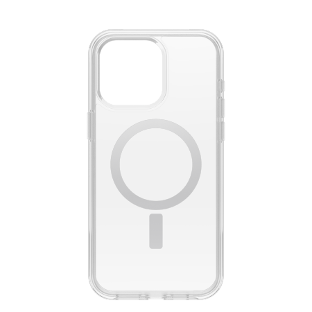 Capa Otterbox Symmetry Clear Plus - Capa Protetora para Iphone 15 Pro Max, Compatível com Magsafe (Transparente)