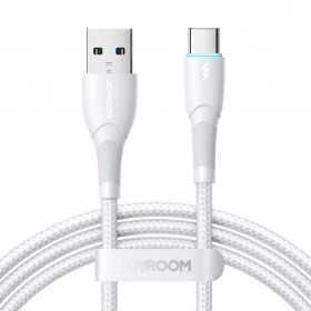 Cabo Usb-A / Usb-C Joyroom Starry Series Sa32-Ac3 3A 1M - Branco