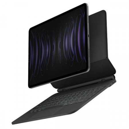 Capa Inteligente Magnética Uniq Venno com Teclado para Ipad Pro 11" (2022/2021) | Air 10.9" (2022/2020) Preto/Preto de Ébano