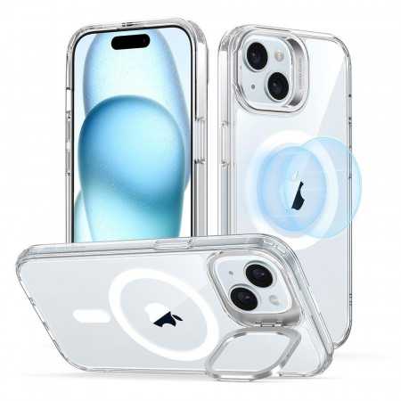 Capa Esr Halolock Magsafe Classic Iphone 15 Transparente