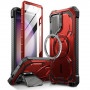 Capa Iblsn Armorbox Mag Supcase com Magsafe para Samsung Galaxy S24 Ultra - Vermelho