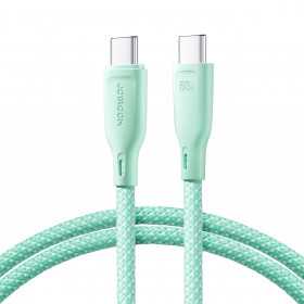 Cabo Usb-C / Usb-C Joyroom Multi-Color Series Sa34-Cc3 60W 1M - Verde