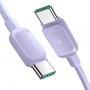 Cabo Usb C - Usb C 100W 1.2M Joyroom S-Cc100A14 - Roxo