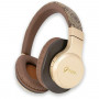 Guess Gubh604Gemw Cuffie Bluetooth On-Ear marroni/marroni con logo 4G