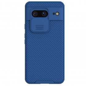 Capa Nillkin Camshield Pro com Tampa Da Câmara para Google Pixel 8 - Azul