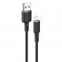 Cabo Acefast Mfi Usb - Lightning 1,2 M, 2,4 A Preto C2-02 Preto