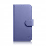 Capa de Capa Icarer 2 em 1 para Iphone 14 Pro Max em Couro Flip Anti-Rfid Violeta Claro (Wmi14220728-Lp)