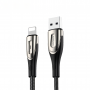 Joyroom Sharp Series Usb-A Fast Charging Cable - Lightning 3A 3M Black (S-M411)