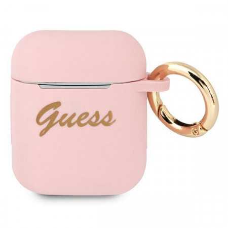 Capa Airpods Guess Original Slim Rosa