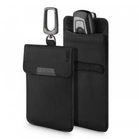 Spigen Pouch Keyless Rfid Signal Blocker Schwarz