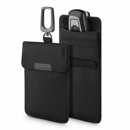 Spigen Pouch Keyless Rfid Signal Blocker Schwarz