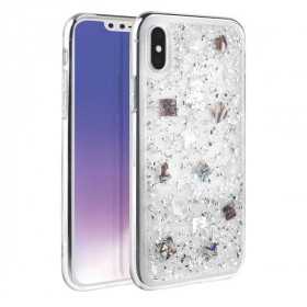 Capa Iphone Xs Max Uniq Tpu Soft Prateado