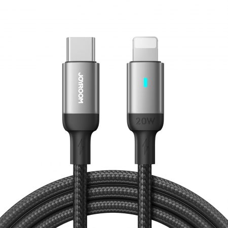 Cabo Usb C - Lightning Joyroom 20W Série A10 2 M Preto (S-Cl020A10)