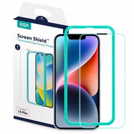 Película Vidro Temperado Esr Screen Shield Iphone 13 Pro Max / 14 Plus Transparente