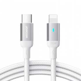 Cabo Usb C - Lightning Joyroom 20W Série A10 2 M Branco (S-Cl020A10)