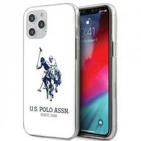 Capa Iphone 12 Pro Max U.S. Polo Original 6.7'' Branco