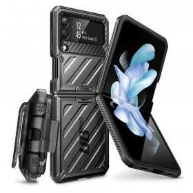 Capa Supcase Unicorn Beetle Pro Galaxy com Flip 4 Preto