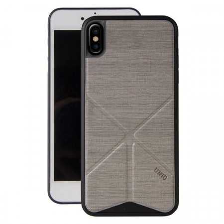 Capa Iphone X e Xs Uniq Tpu Cinza