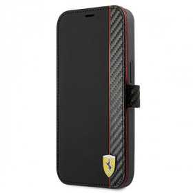 Capa Iphone 13 Mini Ferrari Original Luxo Preto