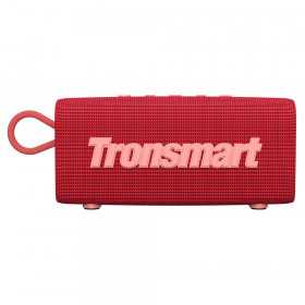 Coluna de Som Tronsmart Trip Wireless Bluetooth 5.3 À Prova de Água Ipx7 10W Vermelho