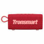 Coluna de Som Tronsmart Trip Wireless Bluetooth 5.3 À Prova de Água Ipx7 10W Vermelho