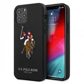 Capa Iphone 12 e 12 Pro U.S. Polo Original Preto