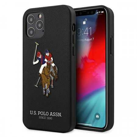 Capa Iphone 12 e 12 Pro U.S. Polo Original Preto