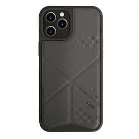 Capa Iphone 12 e 12 Pro Uniq Tpu 6.1'' Soft Cinzento