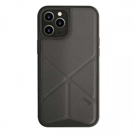 Capa Iphone 12 e 12 Pro Uniq Tpu 6.1'' Soft Cinzento