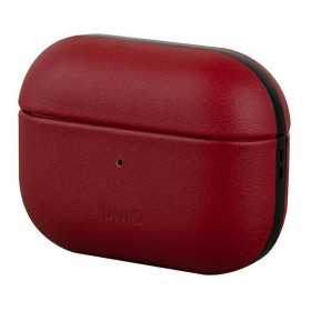 Capa Airpods Pro Uniq Pele Sintética Soft Vermelho