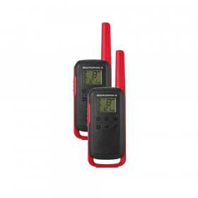 Walkie Talkie Motorola Talkabout T62 Conjunto Duplo + Carregador Vermelho