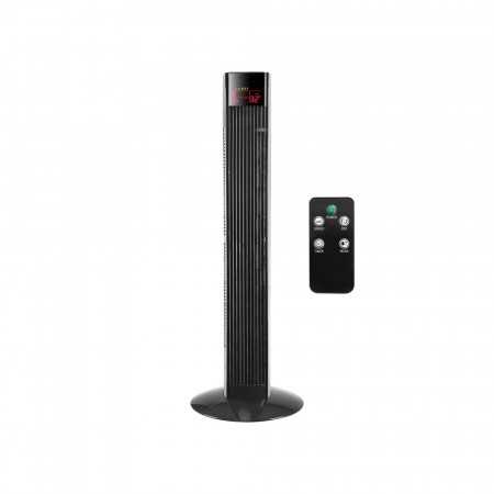 Ventilador Torre 92Cm, 50W Lcd + Rc, Preto