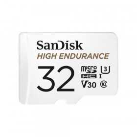 Cartão de Memória Sandisk 32Gb Microsdhc High Endurance V30 + Adaptador