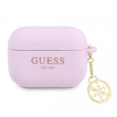 Capa Airpods Pro Guess Original Charm Roxo