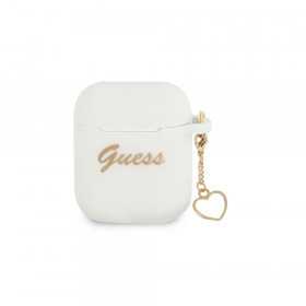 Capa Airpods 1 e 2 Guess Original Soft Branco