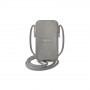 Bolsa Guess Torebka Guphlpsasbgr 6,7" Cinza/Grey Saffiano Strap