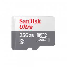 Cartão de Memória Sandisk 256Gb Ultra Android Microsdxc 100Mb/S Classe 10