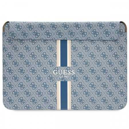 Bolsa Guess para Laptop de 16 Polegadas Azul, com Listras 4G