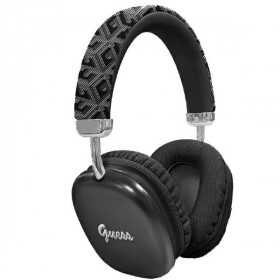 Auriculares Bluetooth Guess Gubhk1Gctcsk Gcube Metallic Script Logo Preto