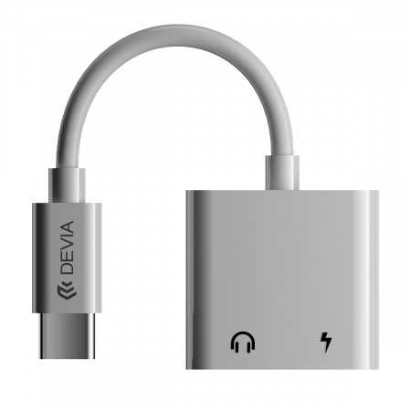 Smart Devia USB-C-Adapter – USB-C (Anschluss) + USB-C (Anschluss) Weiß