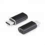 Adaptador Carregador para Iphone Lightning 8 Pinos do Tipo C Preto