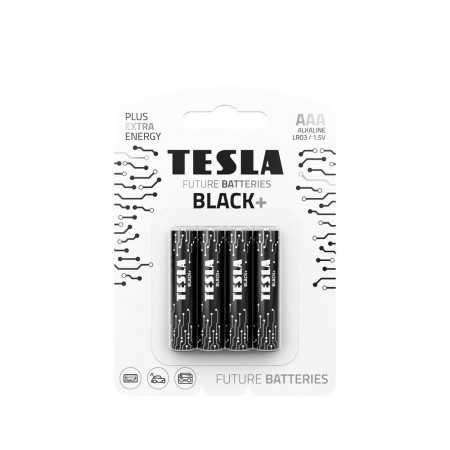 Bateria Alcalina Tesla Aaa Black+[4X120]